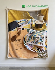 Fendi Throw Blankets